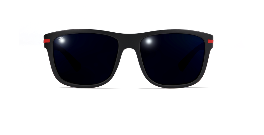 LUNETTES DE SOLEIL homme DIEGO noir - Vue de face