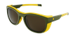 LUNETTES DE SOLEIL Skyline vert/jaune - vue de 3/4