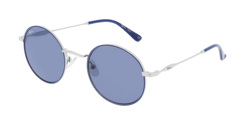 LUNETTES DE SOLEIL ADAL gris/bleu - Vue de face