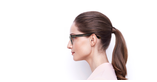 Lunettes de vue femme DIORCD4 écaille - Vue de côté