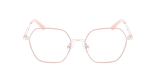 Lunettes de vue femme MAGIC 317 rose/dorée - Vue de face