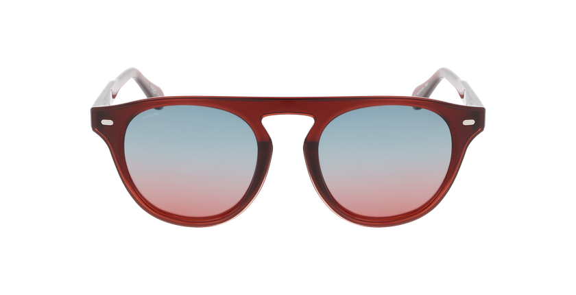 Lunettes de soleil homme MAGIC SUNNY ELAO marron - Vue de face