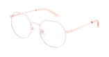 Lunettes de vue femme RZERO40 dorée - Vue de face