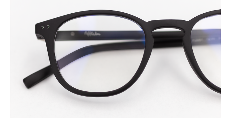 LUNETTES DE VUE FORTY anti-lumière bleue Noire noir/noir