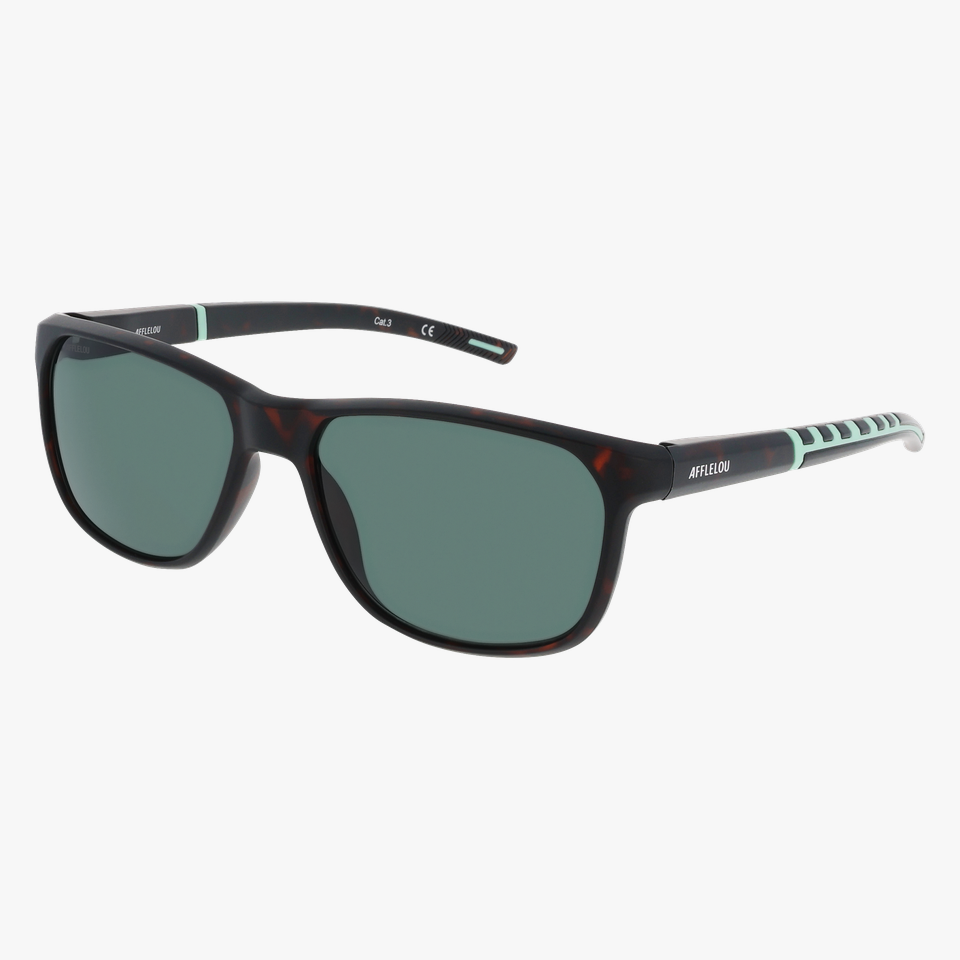 Lunettes de soleil homme JAXON POLARIZED écaille - Vue de face