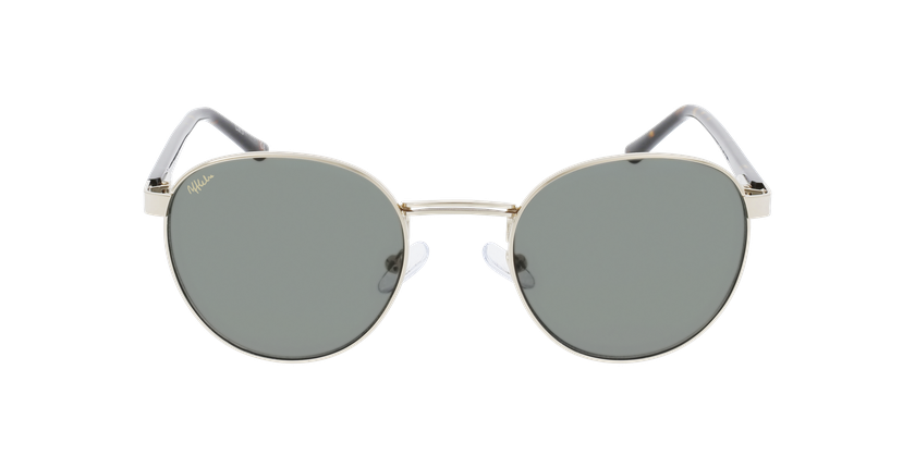 LUNETTES DE SOLEIL femme DEWI doré - Vue de face