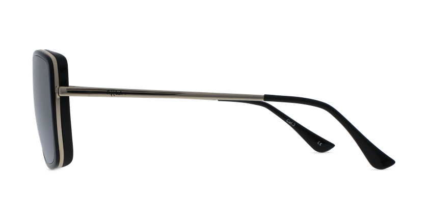 LUNETTES DE SOLEIL femme ORIA noir/doré - Vue de face