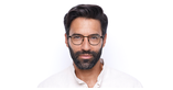 Lunettes de vue homme MAGIC227 noir - Vue de face