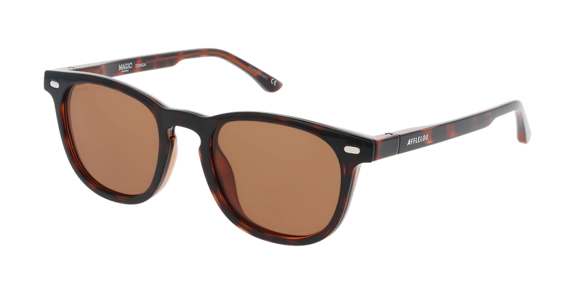Lunettes de soleil enfant MAGIC SUNNY TONGA écaille - Vue de face