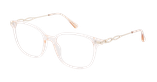 Lunettes de vue femme LOUISA rose - Vue de face
