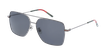 LUNETTES DE SOLEIL homme GG1053SK gris - Vue de face