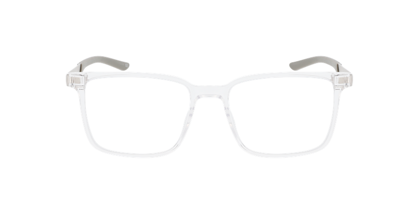 Lunettes de vue homme ENKI bleu cristal - Vue de face