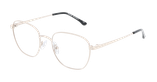 Lunettes de vue homme RZERO44 dorée - Vue de face