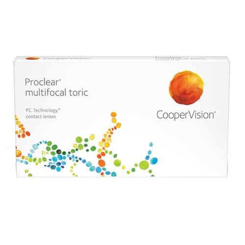 Lentilles de contact Proclear® Multifocal Toric 3L - Vue de face