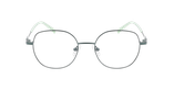 Lunettes de vue femme LOELIE vert - Vue de face