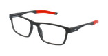 LUNETTES DE VUE homme MAGIC 188 gris/rouge - Vue de face
