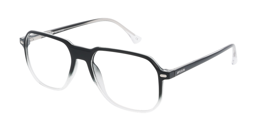 Lunettes de vue homme FELICIEN noir - Vue de face