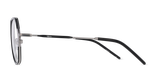 Lunettes de vue femme MAGIC218 noir/argenté - Vue de face