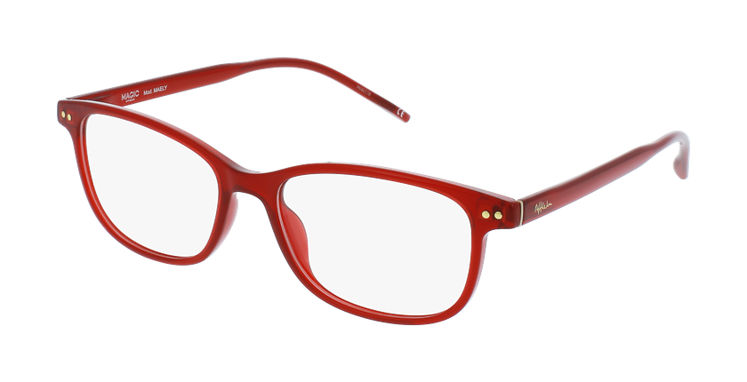 LUNETTES DE VUE femme MAGIC MAELY rouge - Vue de face