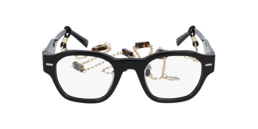 LUNETTES DE VUE femme AUTHENTIQUE noir Vue de face