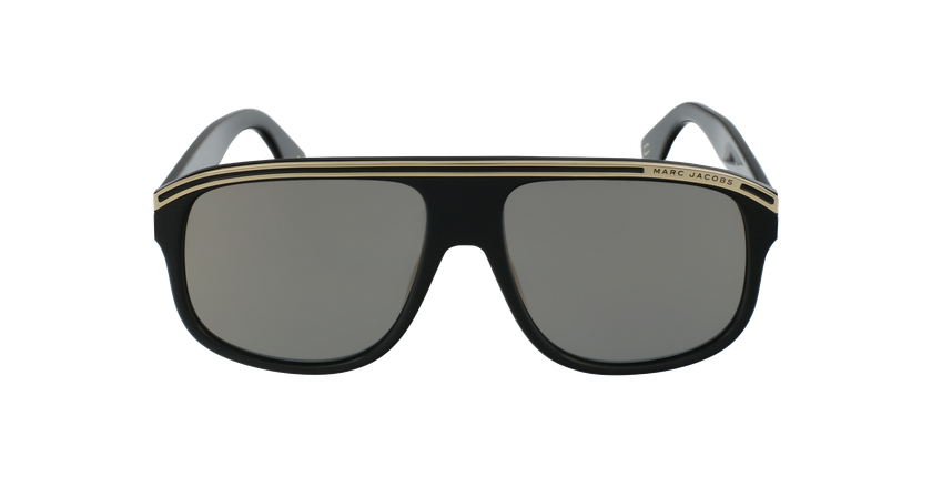 LUNETTES DE SOLEIL homme MARC 388/S noir/bleu - Vue de face