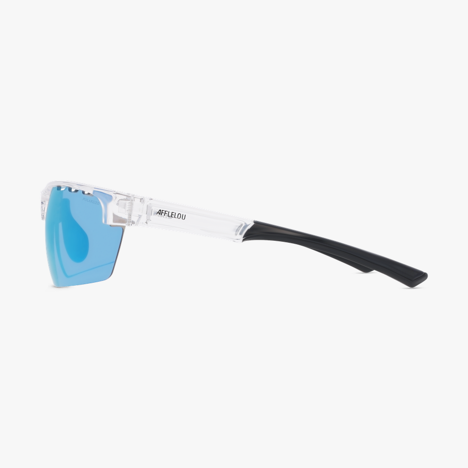 Lunettes de soleil ARVE POLARIZED blanc - Vue de face