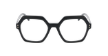 Lunettes de vue femme CARACTÈRES COQUETTE noir - Vue de face