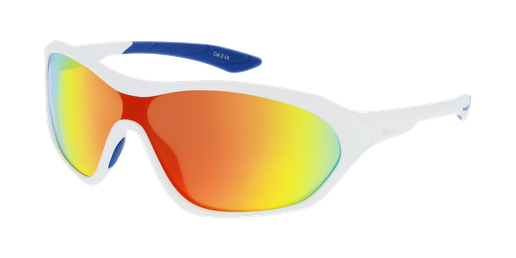 LUNETTES DE SOLEIL LUCIO blanc/bleu