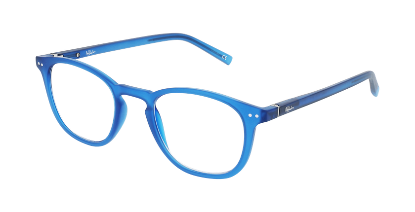 LUNETTES DE VUE FORTY anti-lumière bleue Bleue bleu/bleu - vue de 3/4