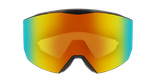 LUNETTES DE SOLEIL BORDERED noir/marron - Vue de face