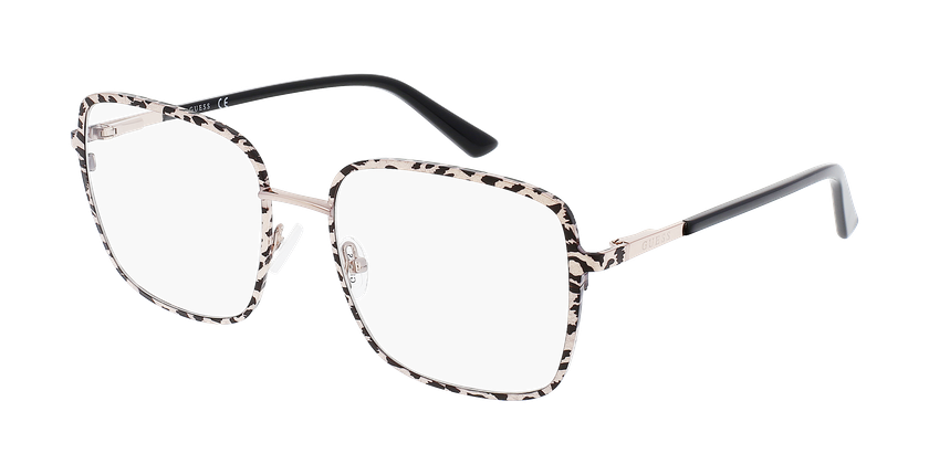 LUNETTES DE VUE femme GU2914 doré/rose - Vue de face