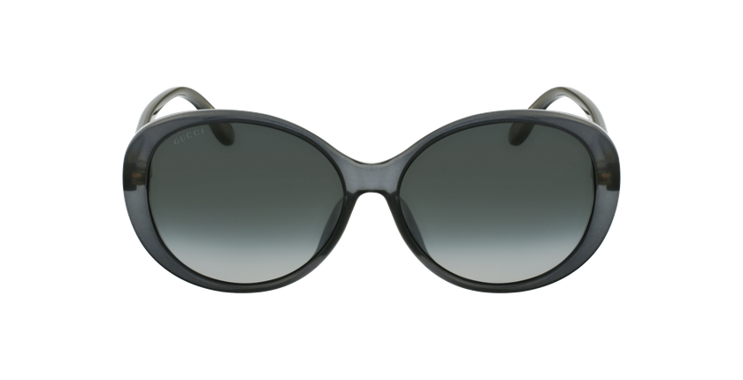 LUNETTES DE SOLEIL femme GG0793SK gris - Vue de face