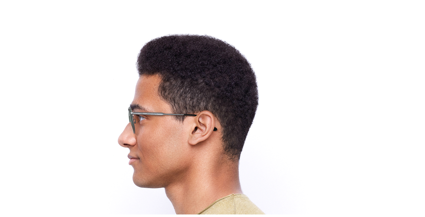 LUNETTES DE SOLEIL homme LORENTO noir/gris - Vue de face