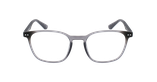 Lunettes de vue homme AYMERIC gris/noir - Vue de face