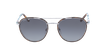 LUNETTES DE SOLEIL homme L102SND gris - Vue de face
