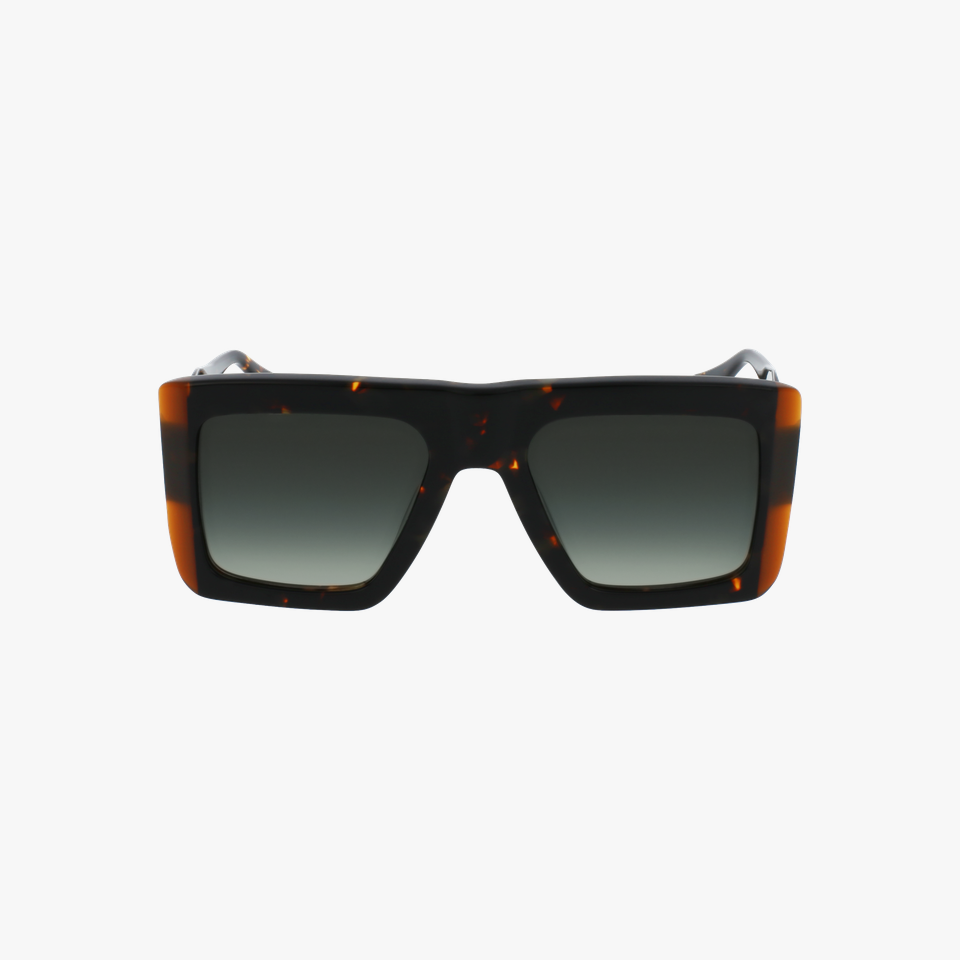 Lunettes de soleil femme GEORGINA 6733 écaille - Vue de face