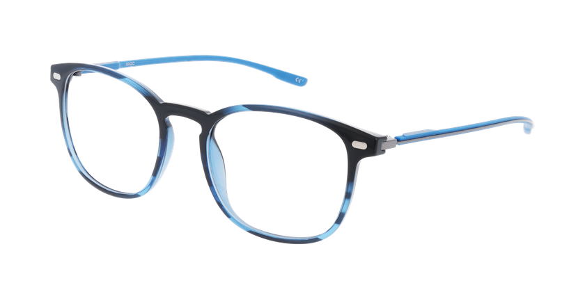 Lunettes de vue homme MAGIC244 bleu/bleu - Vue de face