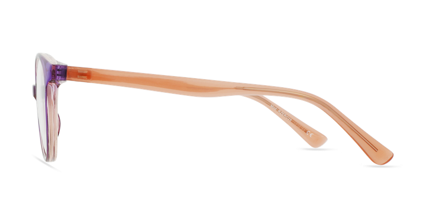 LUNETTES DE VUE enfant RZERO25 violet/rose - Vue de face