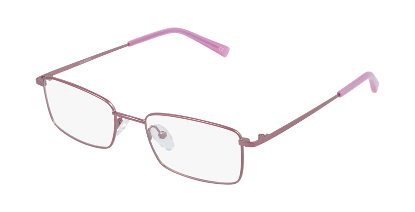 LUNETTES DE VUE femme RZERO7 rose - vue de 3/4