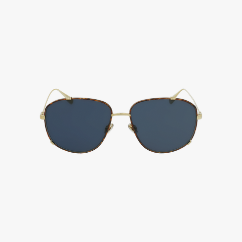 Lunettes de soleil femme DIORMONSIEUR3 écaille/argenté Vue de face
