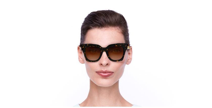 LUNETTES DE SOLEIL femme BE4364 écaille - Vue de face