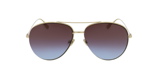 LUNETTES DE SOLEIL femme DIORSOCIETY3 doré/écaille Vue de face