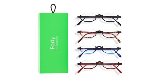 LUNETTES DE VUE FORTY COFFRET 02 vertVue de face