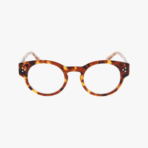 Lunettes de vue femme CARACTÈRES FIDÈLE écaille/rouge