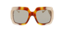 Lunettes de soleil femme GG1022S beige/écaille
