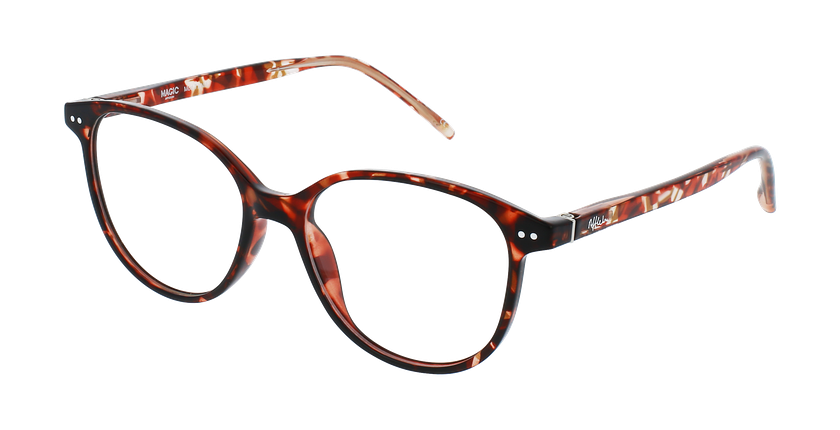 LUNETTES DE VUE enfant TANIA écaille/rouge - Vue de face