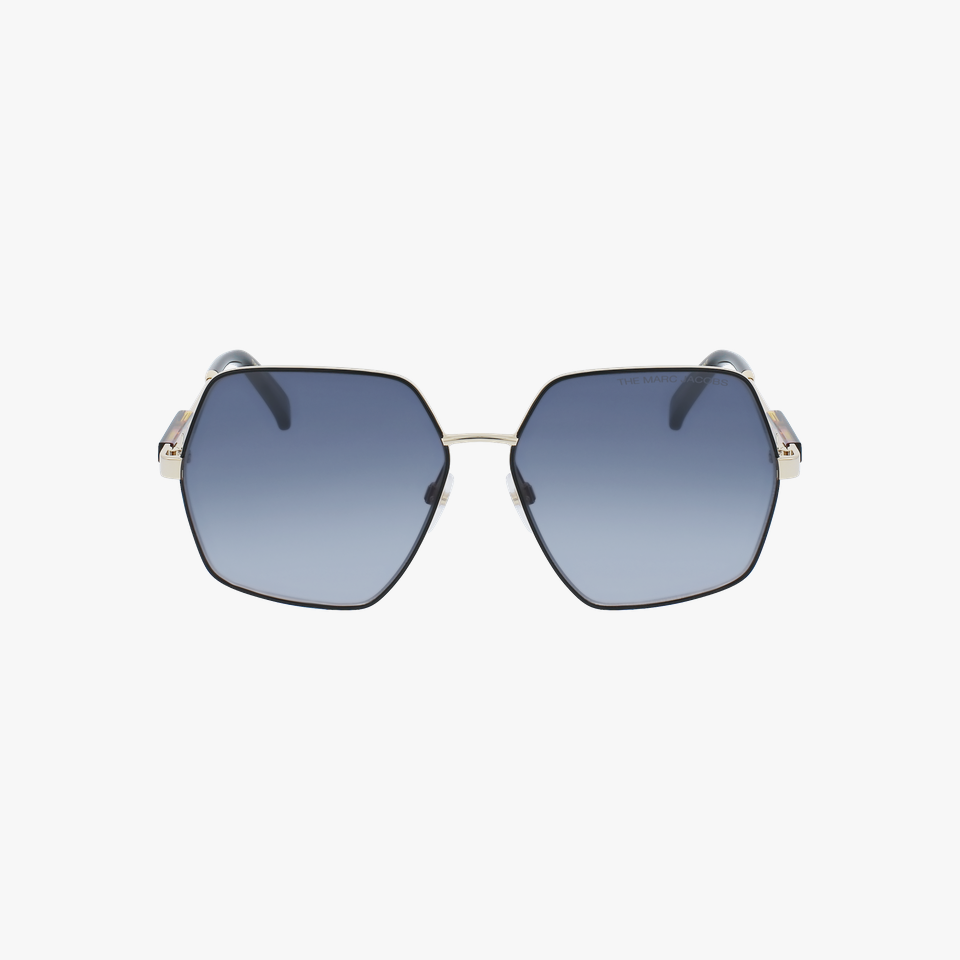 Lunettes de soleil femme MARC 575/S dorée - Vue de face