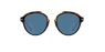 Lunettes de soleil femme DIORECLAT écaille/argenté
