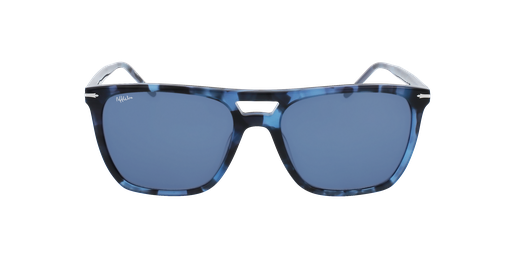 LUNETTES DE SOLEIL homme CAROUGE écaille/bleu Vue de face