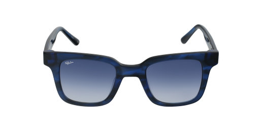 LUNETTES DE SOLEIL femme KAREN écaille/bleu